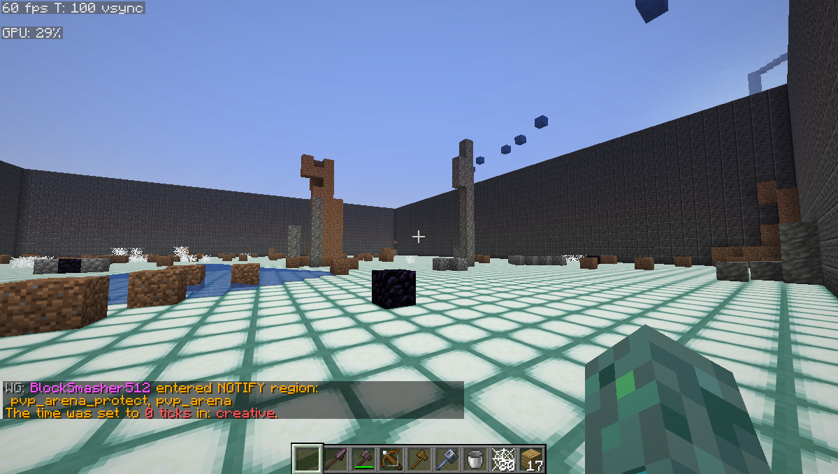 Inside of the PvP area