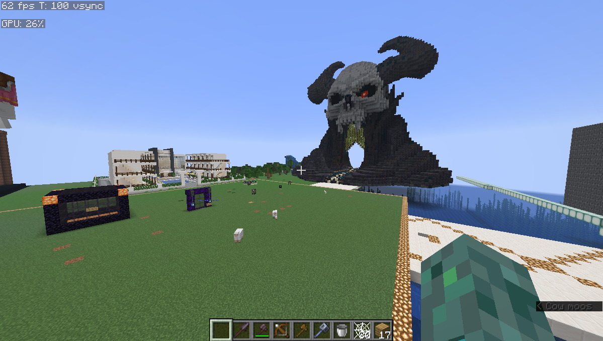 Some builds in the creative world