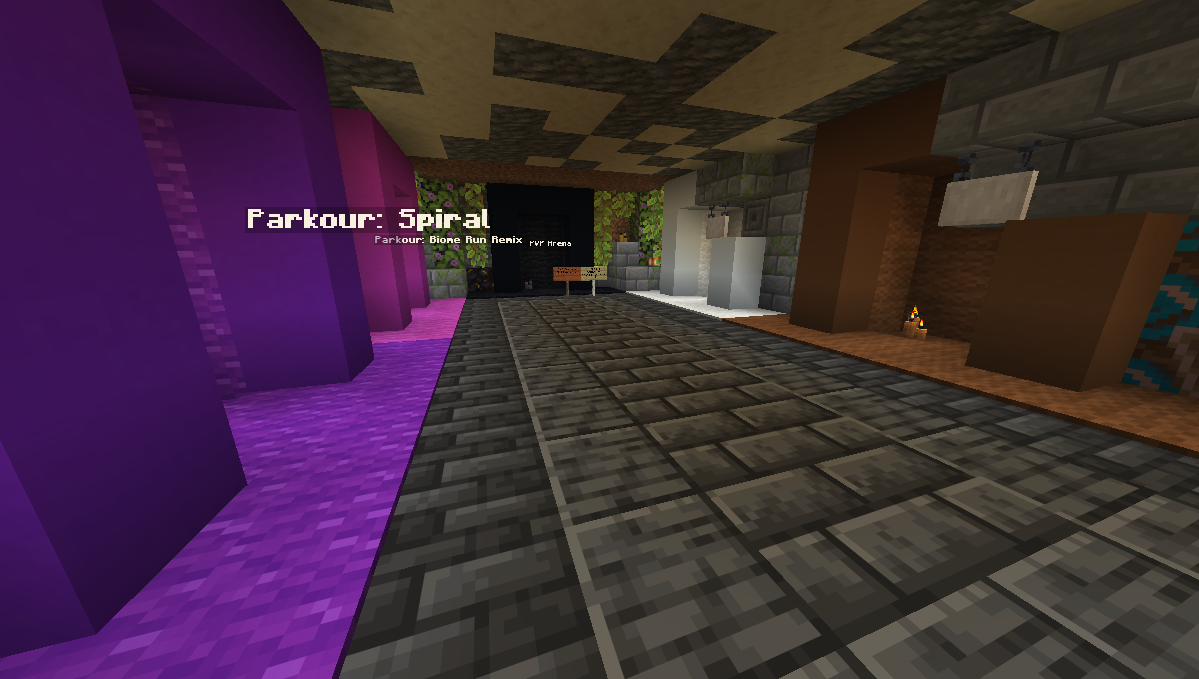 Under the rainbow hub filled with portals